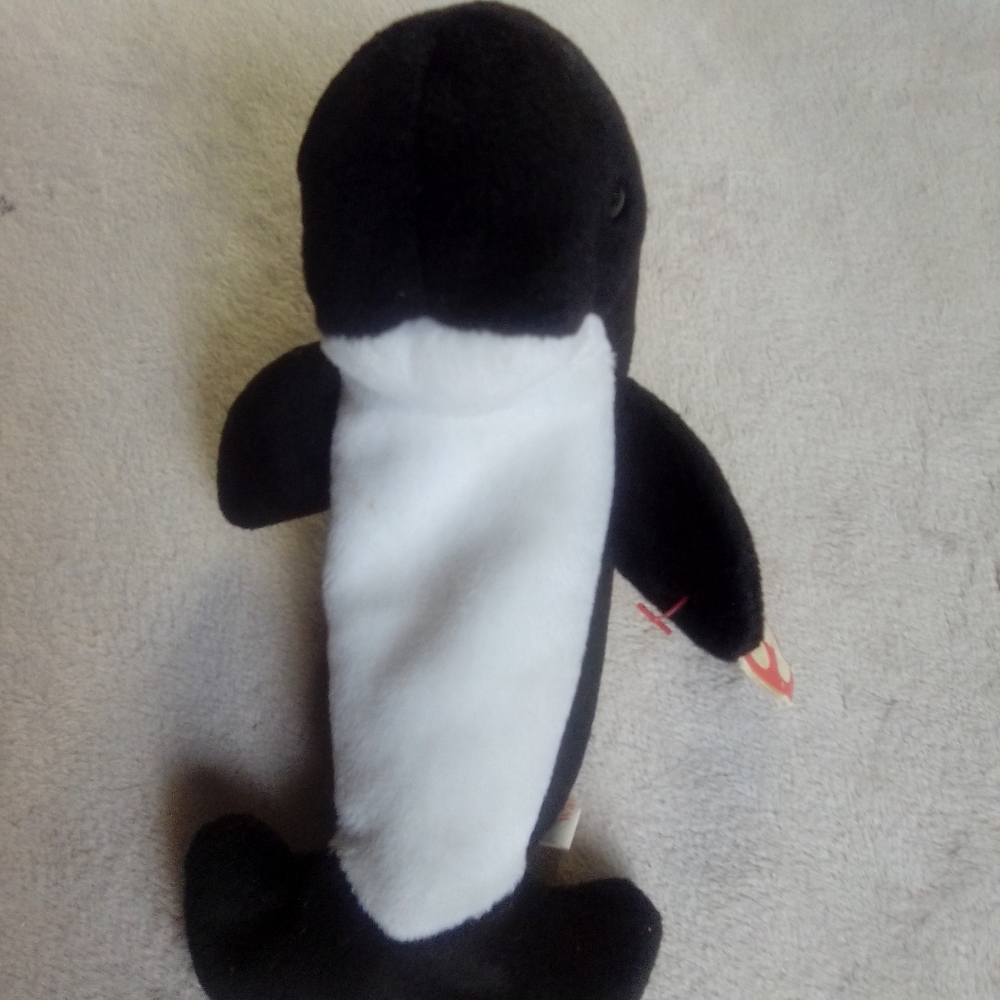 TY ,ORIGINAL, PVC, 96' Waves the Whale. - Picture 8 of 8